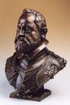 Busta císaře Rudolfa II (Adrien de Vries) - bronz, výška 55 cm