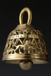 Kopie zvonku ze sbírek zámku Frýdlant v Čechách – mosaz. 19. stol. (výška 135 mm a 95 mm)