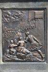 tzv. Desky štěstí (Karlův most, podstavec sochy sv. Jana Nepomuckého) - bronz, 53 x 65 cm