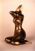 "Probuzení" (M. Starec) - bronz, výška 30cm